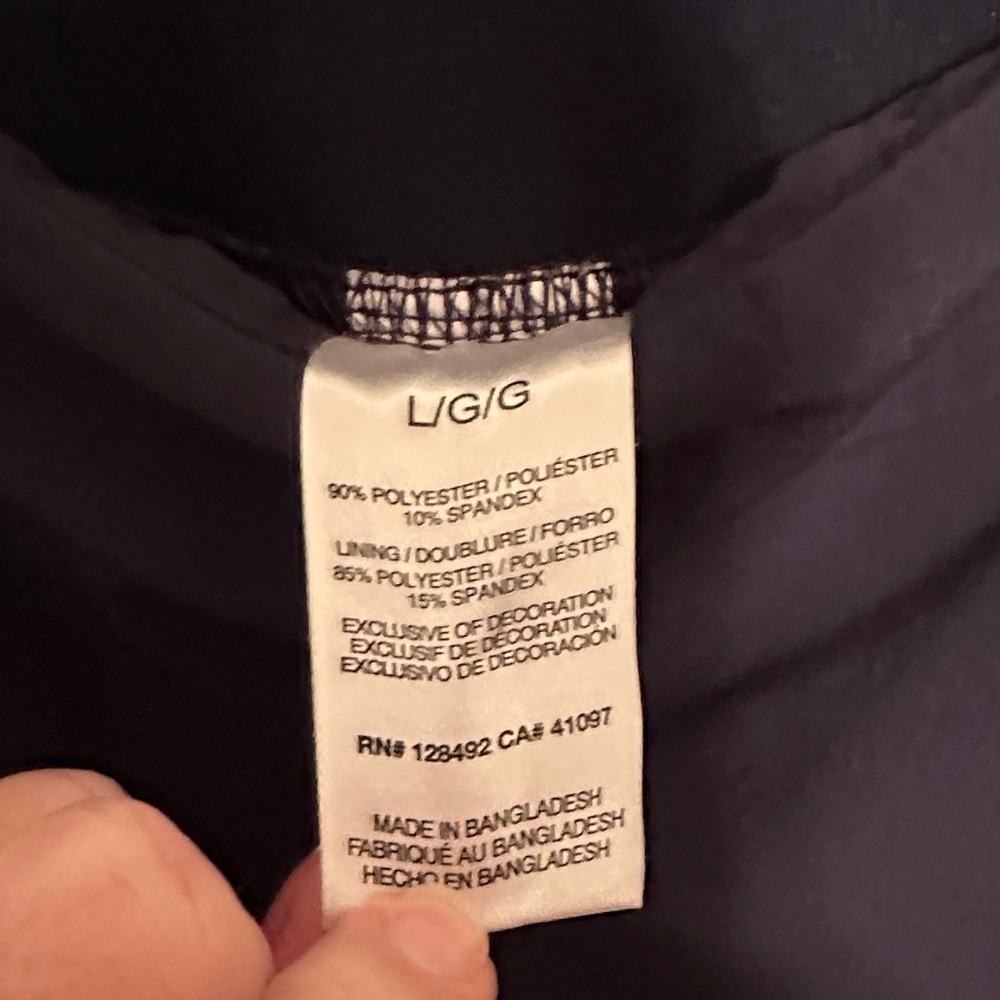 Navy Blue Skort - Picture 7 of 8